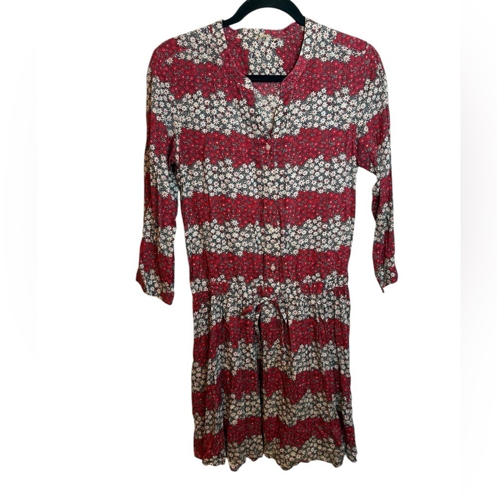 Celia Birtwell for Uniqlo Long Sleeve Daisy Print Dress